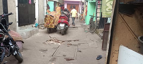 damaged Drainage