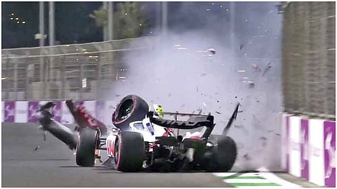 Mick Schumacher accident_Saudi Arabian GP