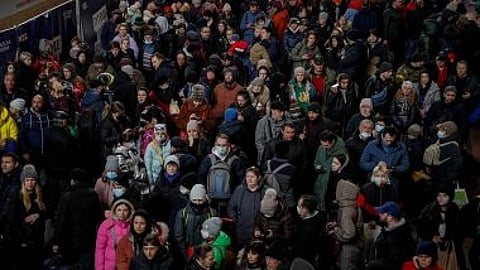 3.2 million people left Ukraine