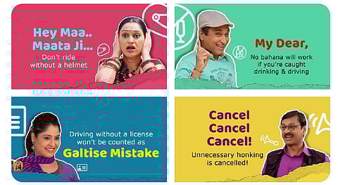 road safety Taarak Mehta Ka Ooltah Chashmah