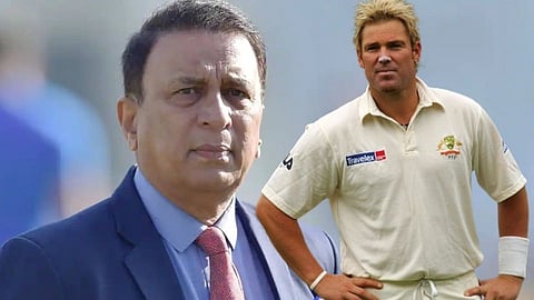 Sunil Gavaskar Expressed Regret Over Shane Warne Controversial Statement
