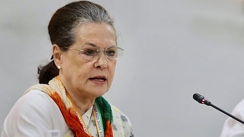Sonia Gandhi is not sitting quietly
