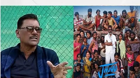 Vijay Barse, Nagraj Manjule & 'Jhund' Team