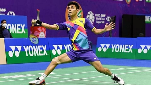 All England Badminton Open Lakshya Sen defeat third seeded Anders Antonsen