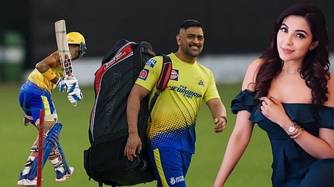 MS Dhoni And Parvati Nair
