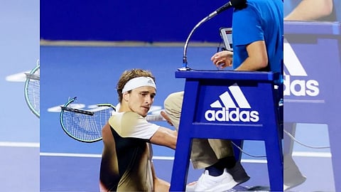 German Tennis Player Alexander Zverev suspended eight week