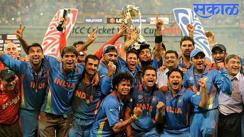 world cup 2011 final india team