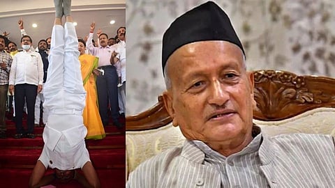 assembly session 2022 mla sanjay daund done sirshasan protest against bhagat singh koshyari