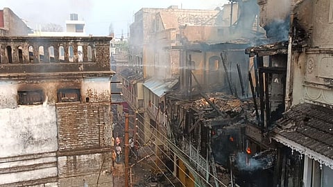 solapur fire news