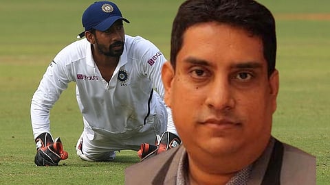 Wriddhiman Saha Journalist Bullied Boria Majumdar