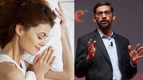 google ceo sundar pichai sleeping tricks nsdr technique for relaxation