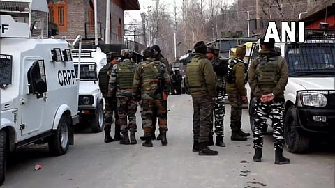 An encounter broke out at Chewaklan area of Pulwama last night