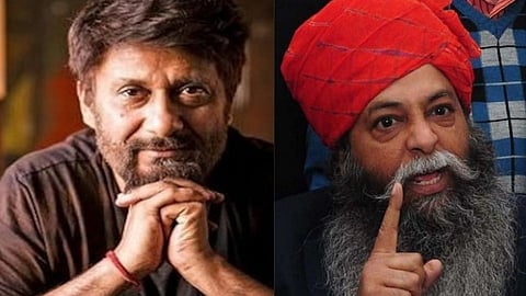 Karni Sena chief Suraj Pal Amu And The Kashmir Files Director VIvek Agnihotri
