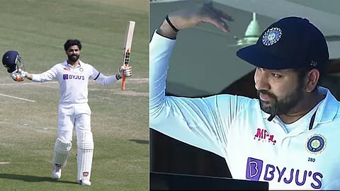 Ravindra Jadeja And Rohit Sharma