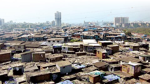 Slum area latest marathi news