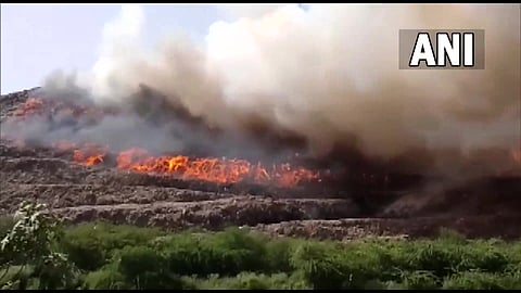 Fire at Ghazipur dumping yard