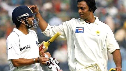 Shoaib Akhtar Sachin Tendulkar