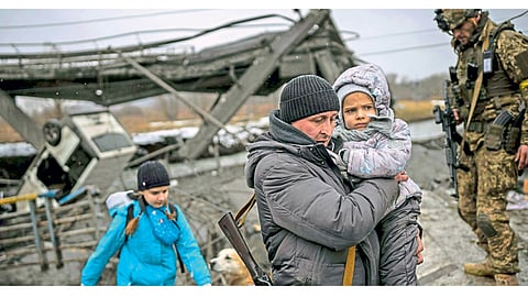 Ukraine People Migration