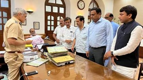 BJP Meet Sanjay Pandey