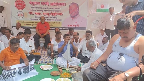 raju shetti  electricity agitation