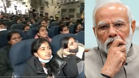 Ukraine Evacuated Student