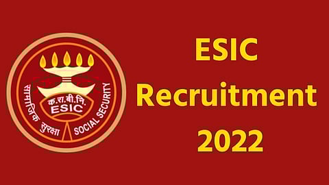 ESIC Recruitment 2022 | Job Updates