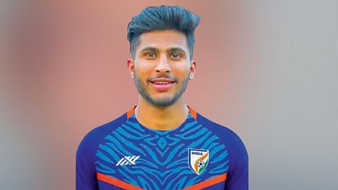 Kolhapur Aniket Jadhav selected for the Indian football