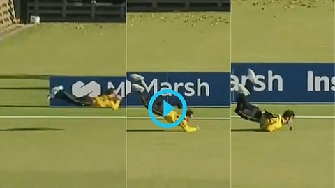 Marsh Cup Australia Hilton Cartwright Massive Catch Video