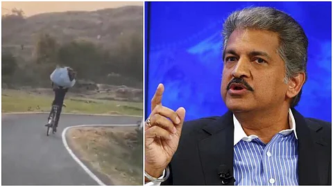 Cycle Man_Anand Mahindra