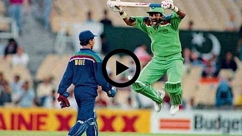 Javed Miandad banter with Kiran More in World Cup 1992