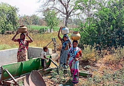water scarcity bhokar