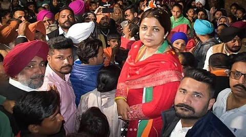 sonu sood sister malvika sood Moga Assembly Seat