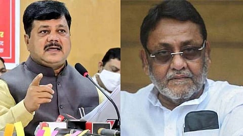 Pravin Darekar and Nawab Malik