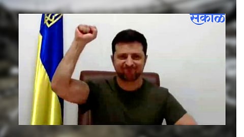 Photos : युक्रेनच्या लढवय्याने युरोपियन संसदेतही जिंकली मनं