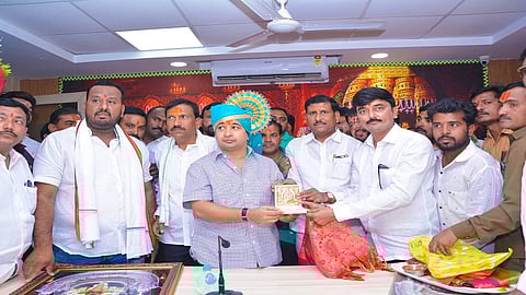 Nitesh Rane In Tuljapur