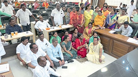 kolhapur administration Executive Engineer Rural Water Supply Department ZP Ashok Dhonge case