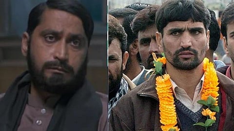 Aactor Chinmay Mandlekar (as bitta in The Kashmir Files) & Real Bitta karate(RIght)