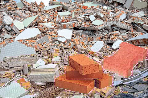 बांधकाम मलब्यातून तयार करणार रेती, विटा; नागपूर महानगरपालिकेचा प्रकल्प