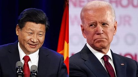 President Joe Biden of the United States and Chinese President Xi Jinping