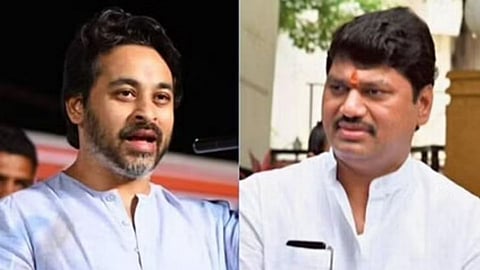 nilesh rane ,dhananjay munde