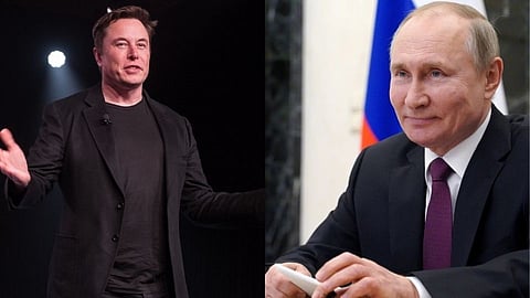elon musk challenges Vladimir putin
