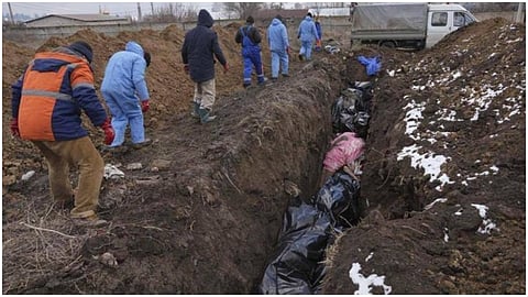 Ukraine dead bodies