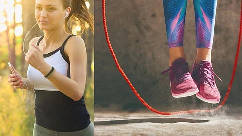 skipping or running what is effective for weight-loss