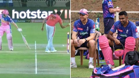 Jos Buttler and R Ashwin