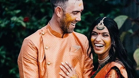 Glenn Maxwell in haldi ceremony