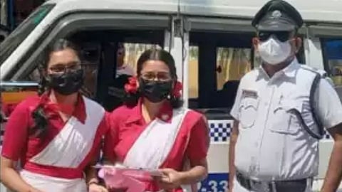 Police Inspector helped student