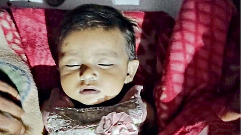 crime ruthless father buried his 1 year old living daughter in pit Risod