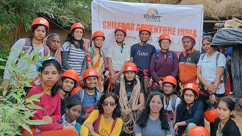 Hirkani Kada Raigad climbed 22 women