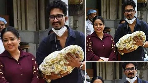 bharati singh with baby