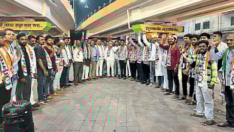 City police alert after Mumbai agitation aurangabad